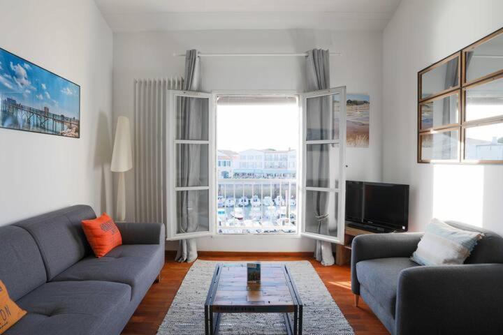 Saint-Martin-de-Ré Sur L'Ilot De St Martin Au Centre Du Port Vue Exceptionnelle ! 아파트 외부 사진